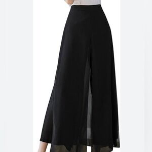 J.R Nites by Caliendo Back Zip Wider Leg Women’s Dress Pants